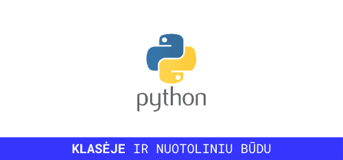 python mokymai