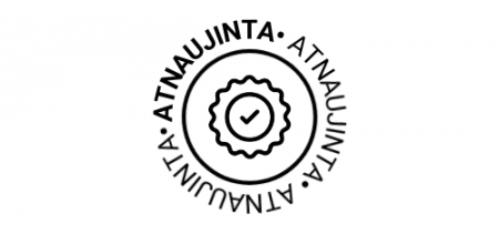 atnaujinta programa