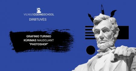 grafinio turinio kurimas su photoshop