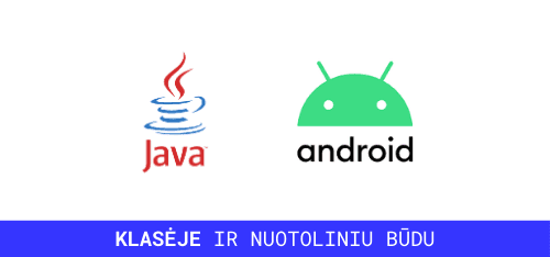 java android mokymai