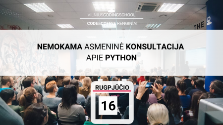 nemokama asmenine konsultacija apie python 3