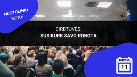 dirbtuves online susikurk robota pats