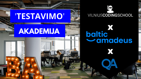 testavimo akademija vilnius coding school