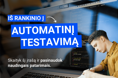 Blog Post Is Rankinio I Automatinis Testavimas
