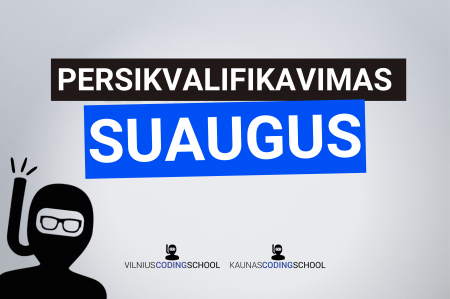 Persikvalifikavimas Suaugus