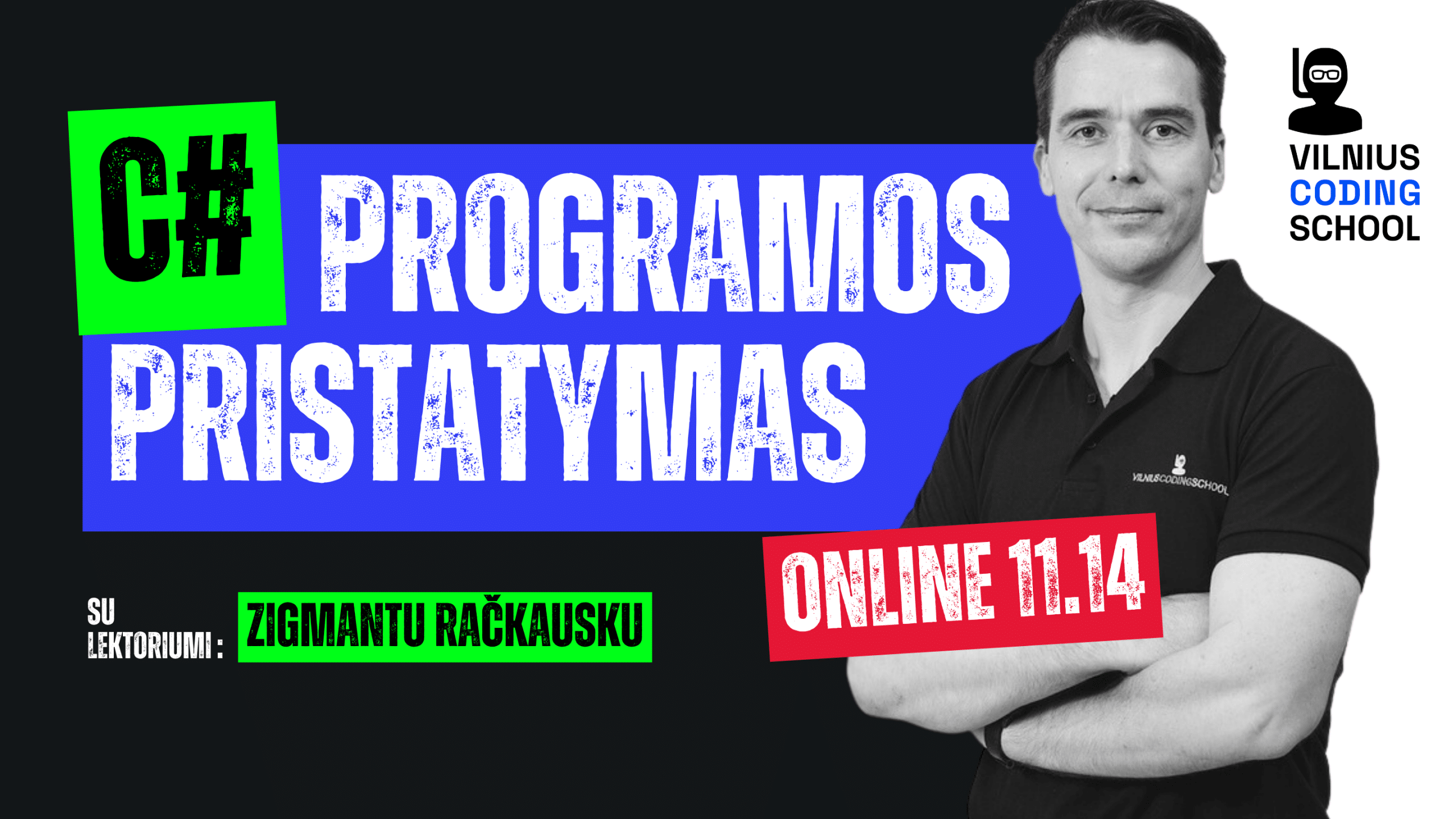 „C# Programavimas: Nuo pradžių iki AI taikymo“ naujos mokymų programos ...